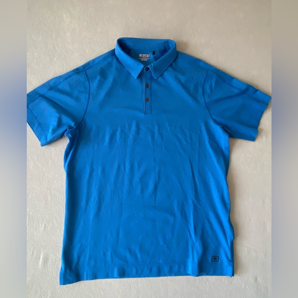 OGIO Vibrant Blue Men's Polo Shirt XL
